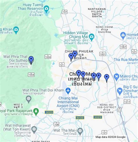 google maps chiang mai thailand