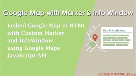 Google Maps Click Marker Show Info Window