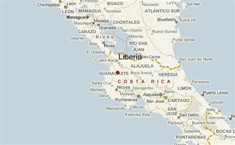 google maps costa rica liberia