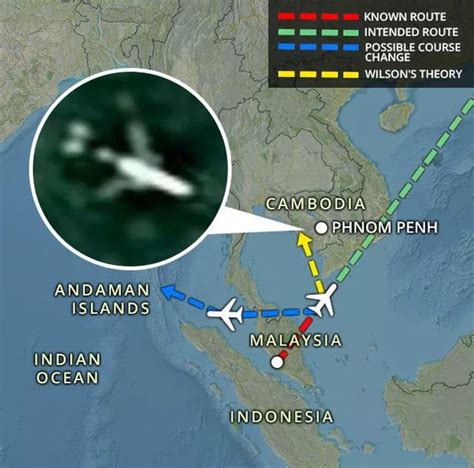 google maps flight mh370