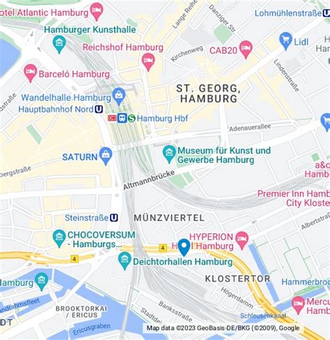 google maps hotels hamburg
