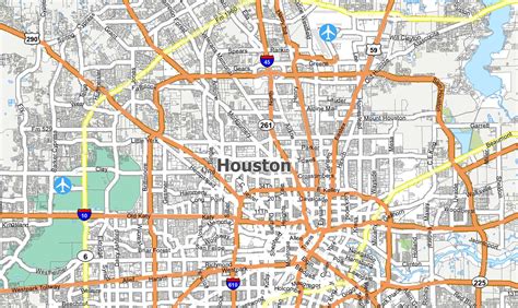 Google Maps Houston Texas Printable Maps