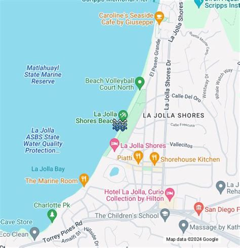 google maps la jolla shores hotel