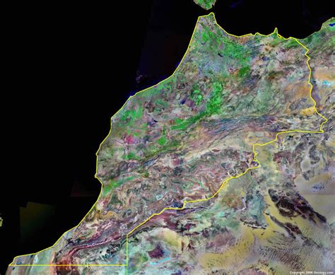 google maps maroc satellite