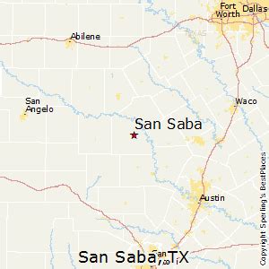 google maps san saba