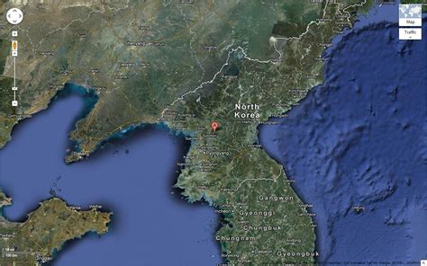 google maps street view north korea