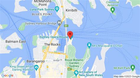 google maps sydney australia opera house