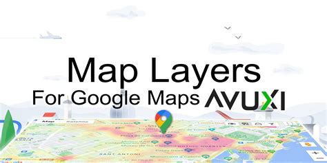 google maps toggle layers