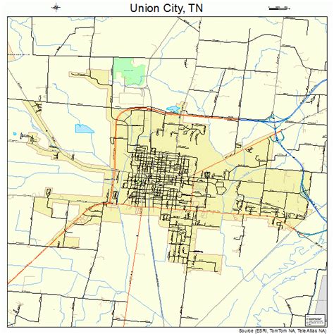 google maps union city tn