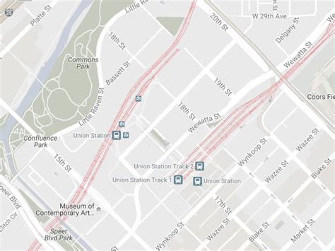 google maps union station denver