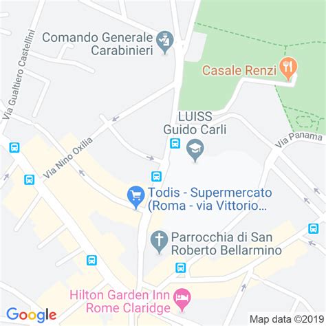 google maps viale romania roma