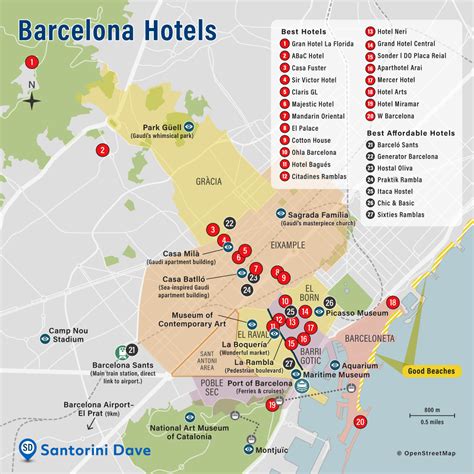 google maps w hotel barcelona