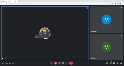 Google Meet Chatting