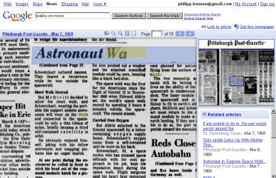 google news free archive newspaper