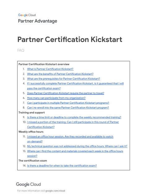 Google Partner Certification Kickstart
