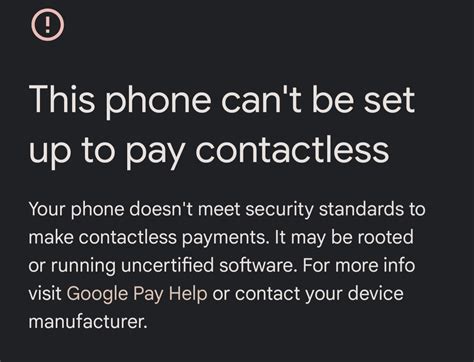 google pay doesn't work