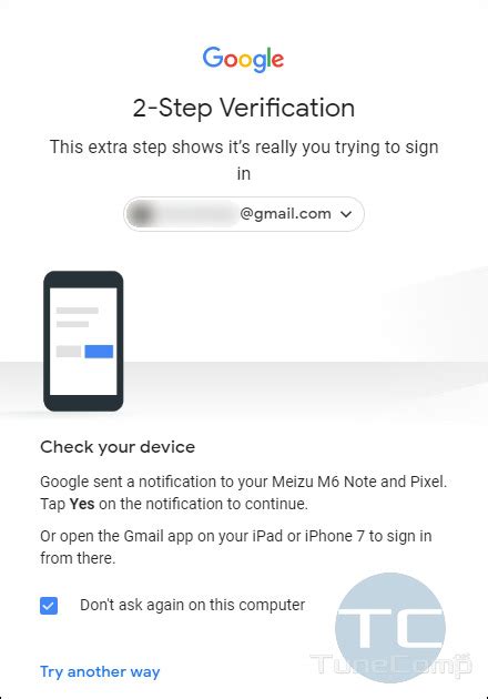 google pay sign in verification
