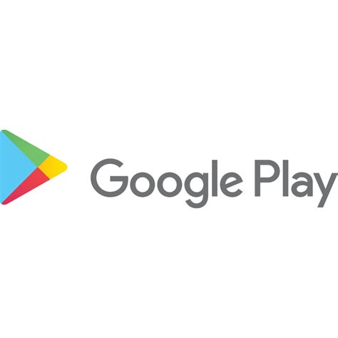 google play logo vector