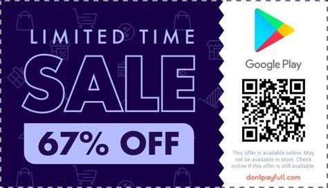 Google Play Promo Code Example