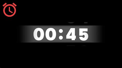 Google Set A Timer For 45 Seconds