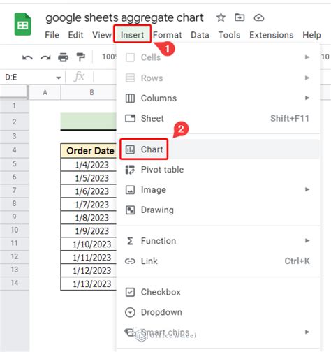 Using AGGREGATE formula on Google Sheets Finding the correct result