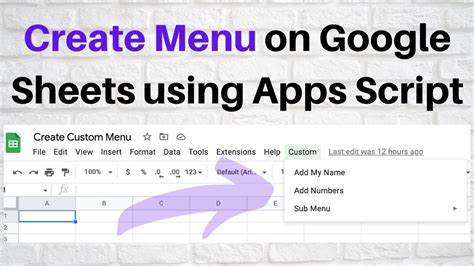 google sheets app script mobile