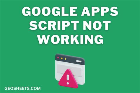 google sheets app script not loading