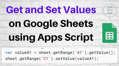 google sheets app script set cell value