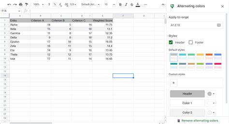How to Highlight Every Other Row on Google Sheets on PC or Mac