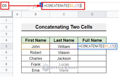 Google Sheets Concatenate 3 Values