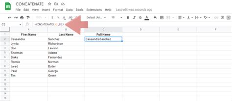 Google Sheets Concatenate With Comma