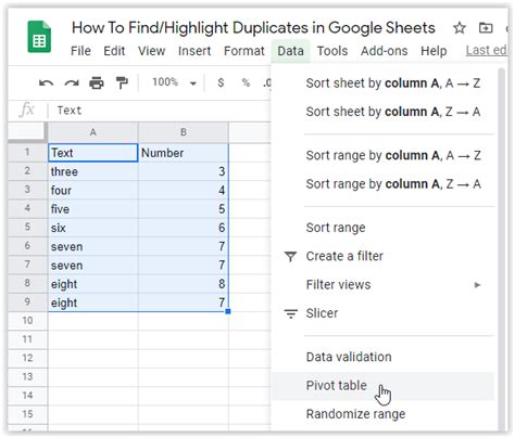Google Sheets Find Duplicates In Row