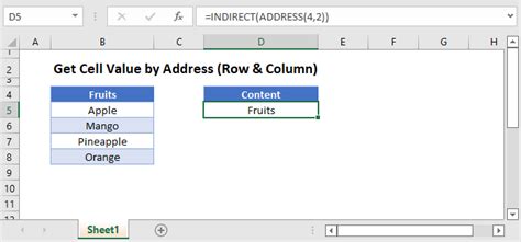 google sheets formula get cell value