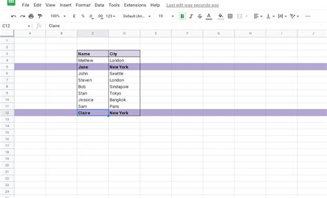 Google Sheets Highlight Row Based On Cell