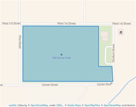 Google Soccer Field Mountain View Map