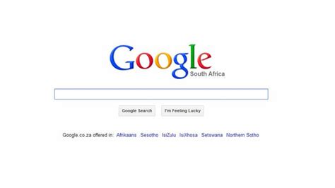 google south africa search