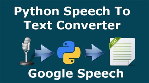 google speech to text python code