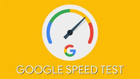 google speed test page speed