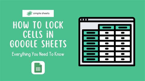 Google Spreadsheet Lock Cells
