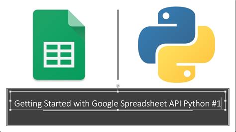 Google Spreadsheet Python Api