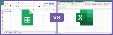 Google Spreadsheet Vs Excel
