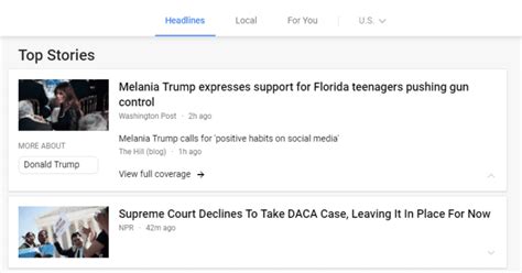 google stock news top stories