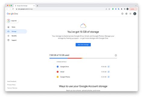 Google Storage Google Payment