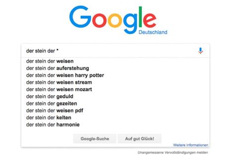 google suchen deutschsprachige seiten