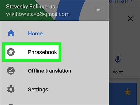 google translate with voice output