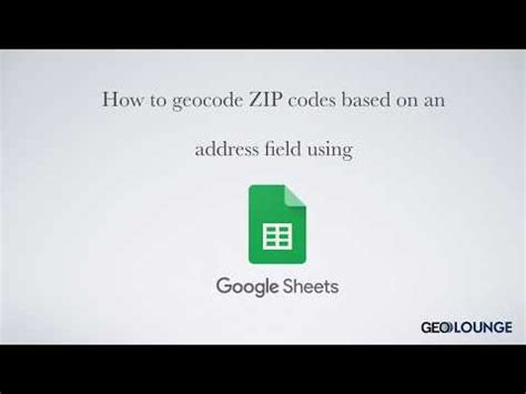 google zip code validation api