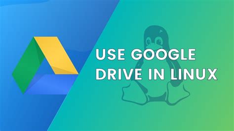 How to Use Google Drive in Linux