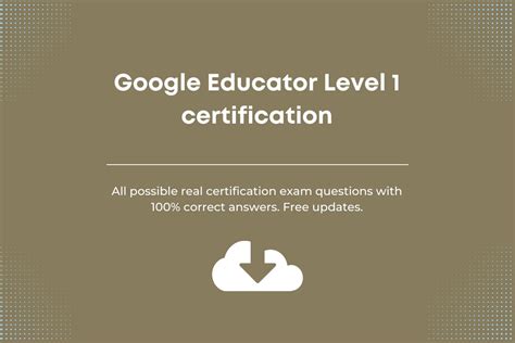How to a Google Certified Educator Level 1 & 2 YouTube