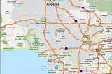 Google Map of Los Angeles