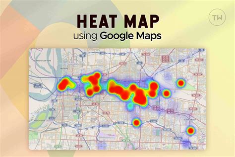 google-maps heat map overlay
